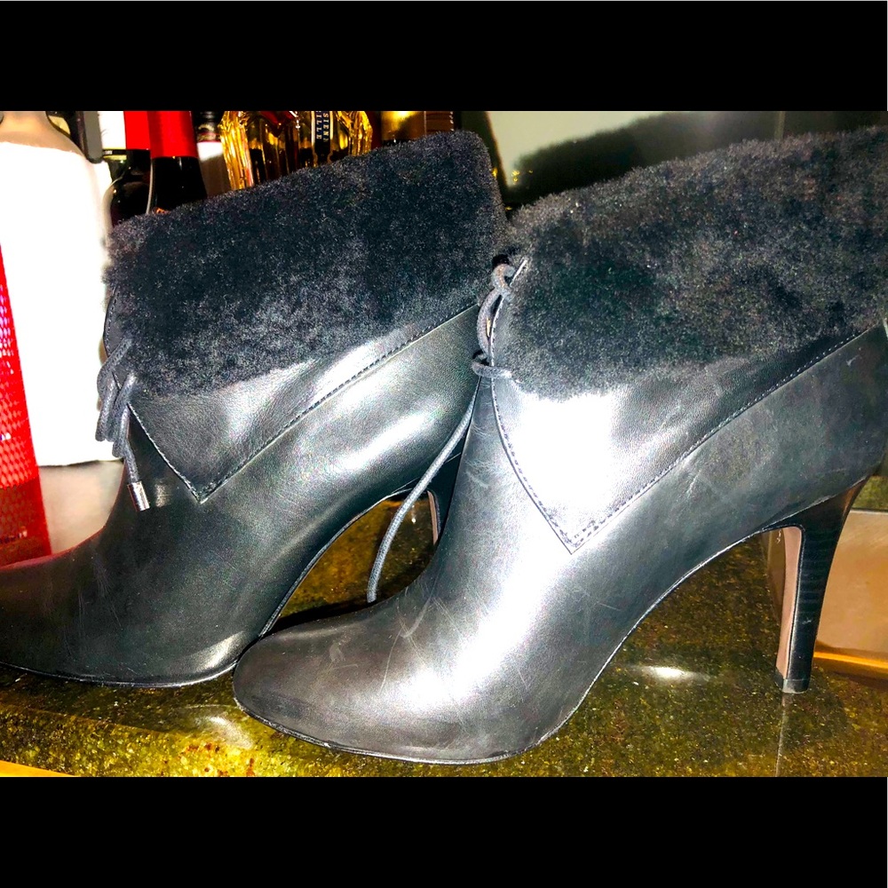 Ankle lace-up boots